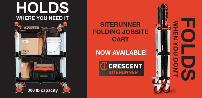 Folding Jobsite Cart