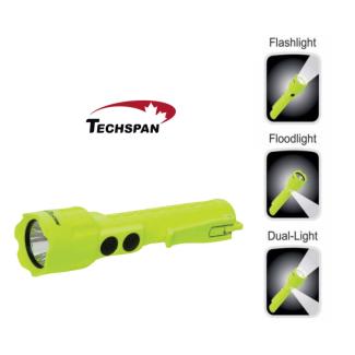 INTRINSICALLY SAFE DUAL-LIGHT FLASHLIGHT