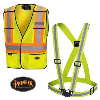 HI-VIS SAFETY SASH OR VEST