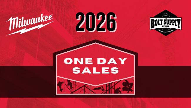 2026 Bolt Supply One Day Sales