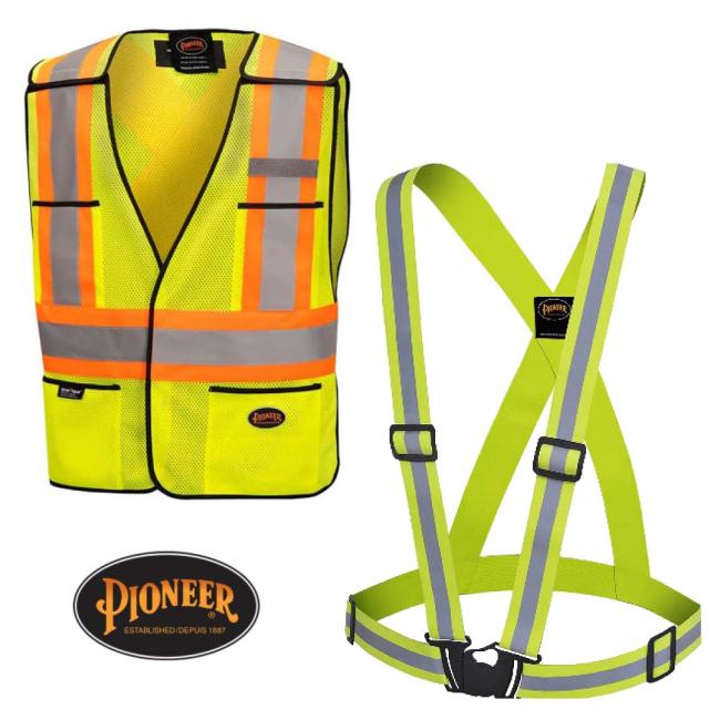 HI-VIS SAFETY SASH OR VEST
